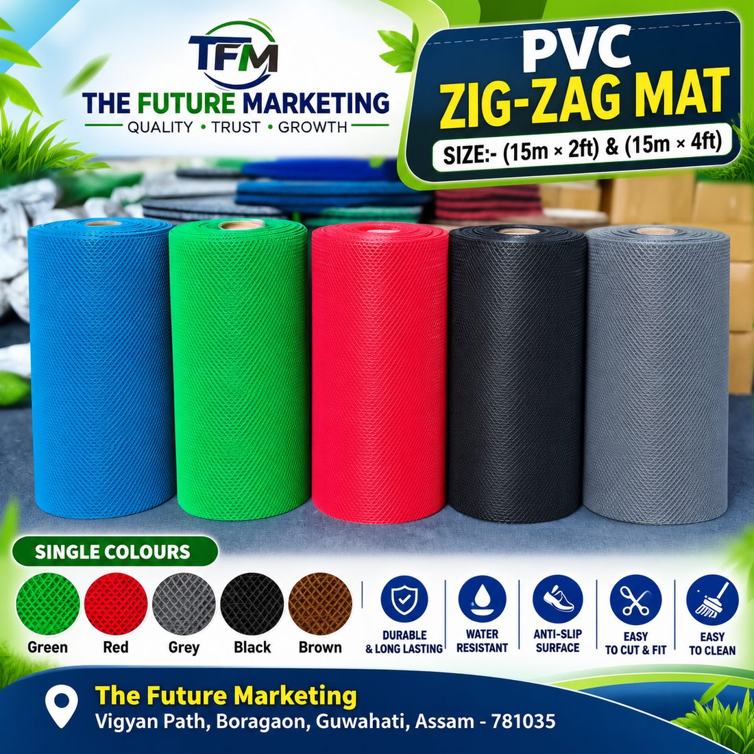 PVC Zig-Zag Mat